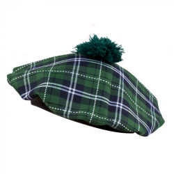 Skotský baret zelený
